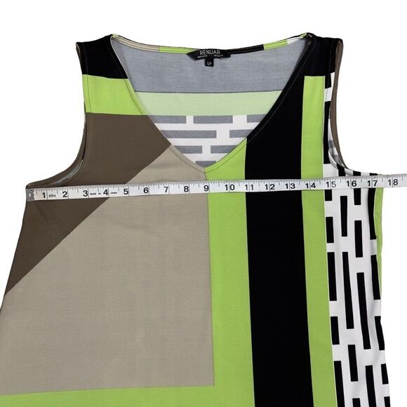 RENUAR Asymmetrical Sleeveless Top SMALL - Picture 7 of 12